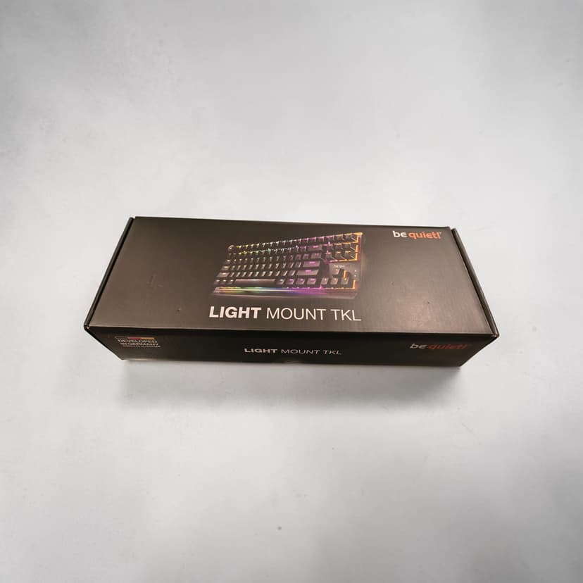 Clavier Gaming Neuf Scellé ⌨️ be quiet! Light Mount TKL RGB (Silent Switches) 🖤🔇✨